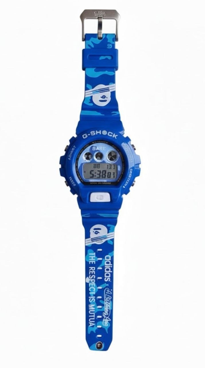 G-Shock DW6900 Urban Streetwear Icon Style BAPE Adidas Fusion Design Limited