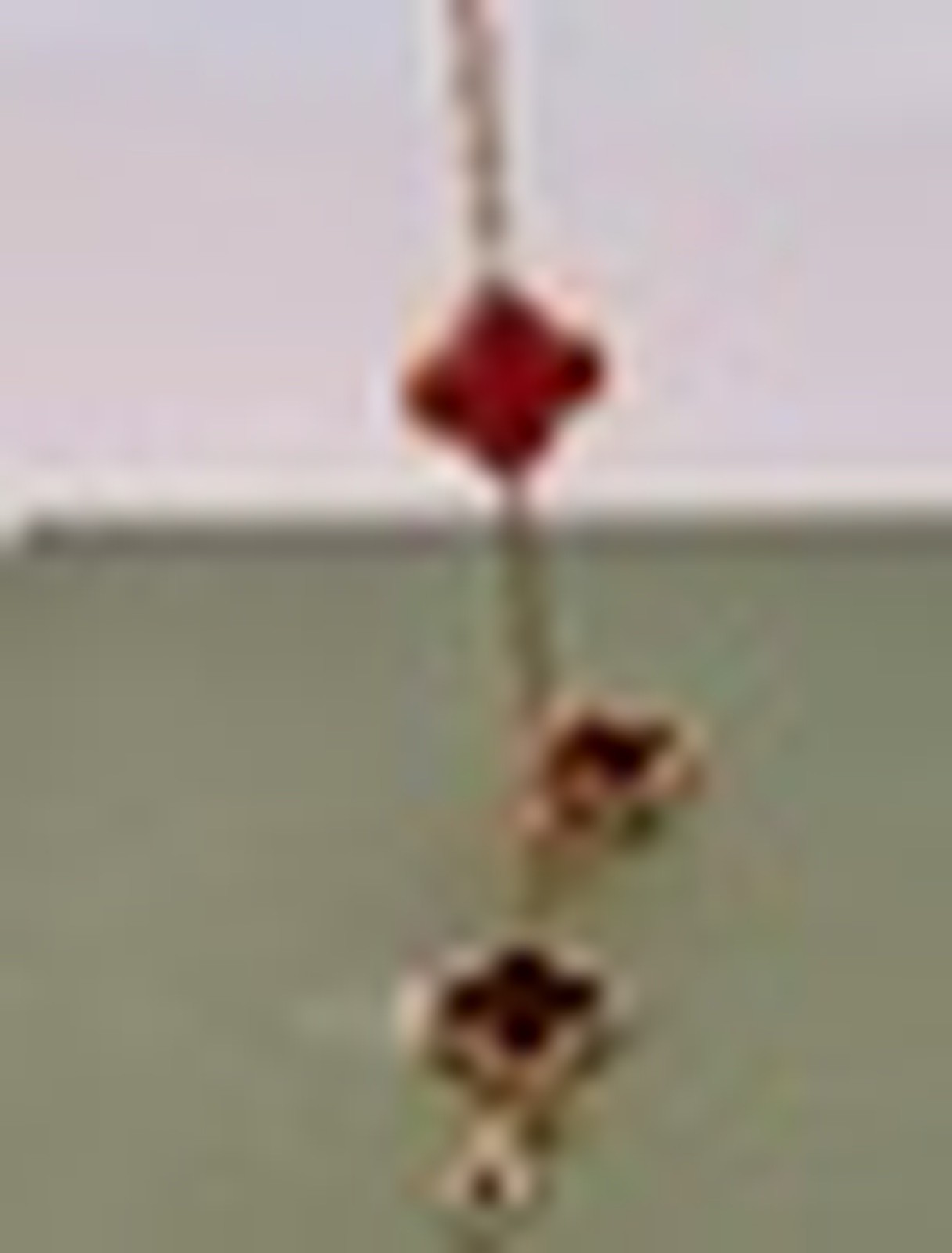 Van Cleef & Arpels Five Motif – Yellow Gold Alhambra Carnelian Bracelet