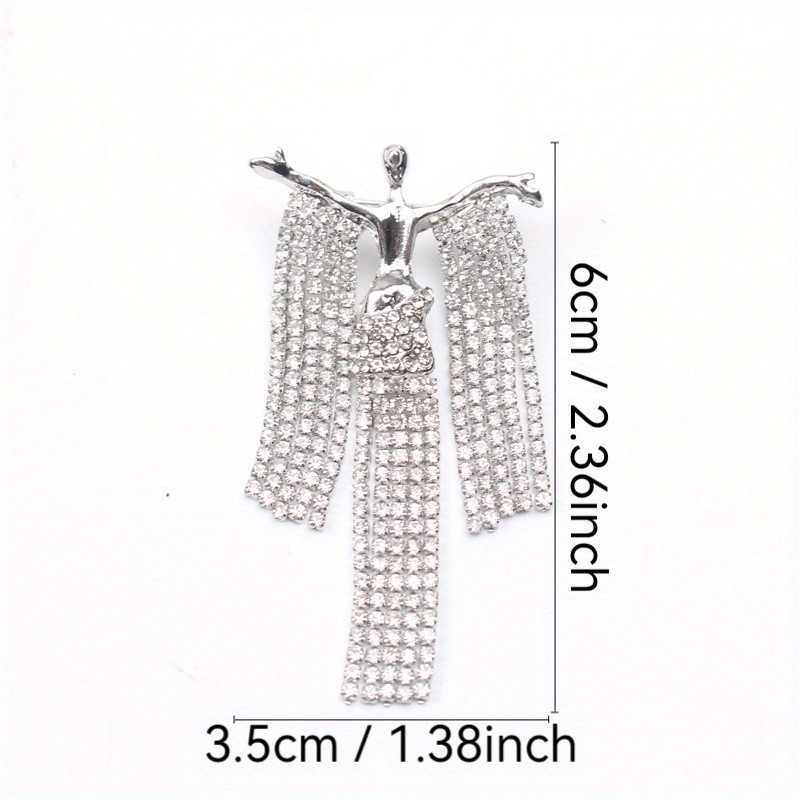 Upscale Brooch Trend Personality Temperament Elegant Pin Silk Scarf Buckle