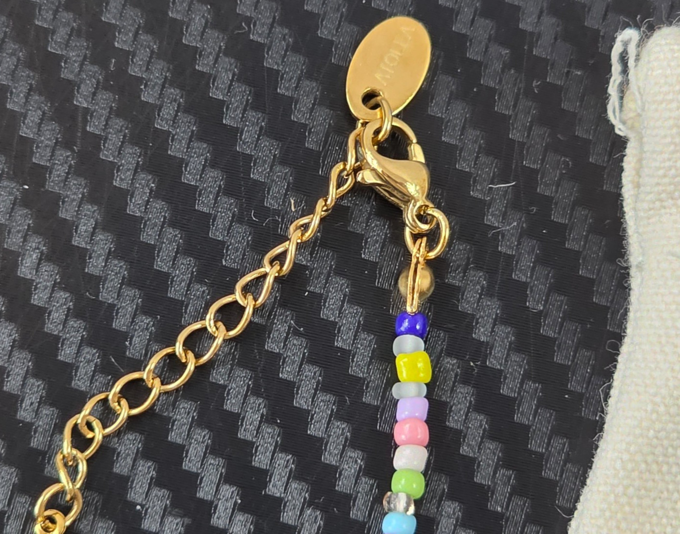 Atolea Multicolor Freshwater Pearl Isla Bonita Bracelet 18K Gold PVD Coat