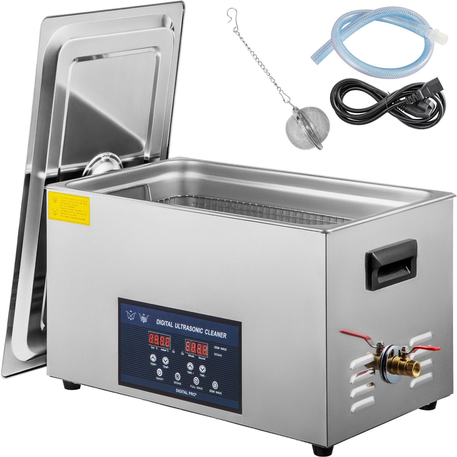 30L Ultrasonic Cleaner 28/ 40khz Dual Frequency Professional Ultrasonic Parts