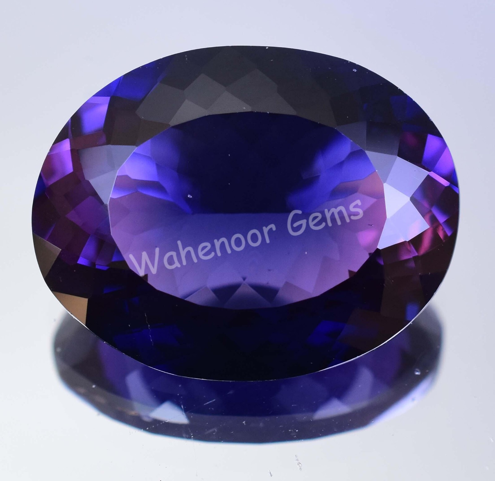 Natural 53.10 Ct Boysenberry Sapphire AGL Certified Fabulous Loose Gemstone