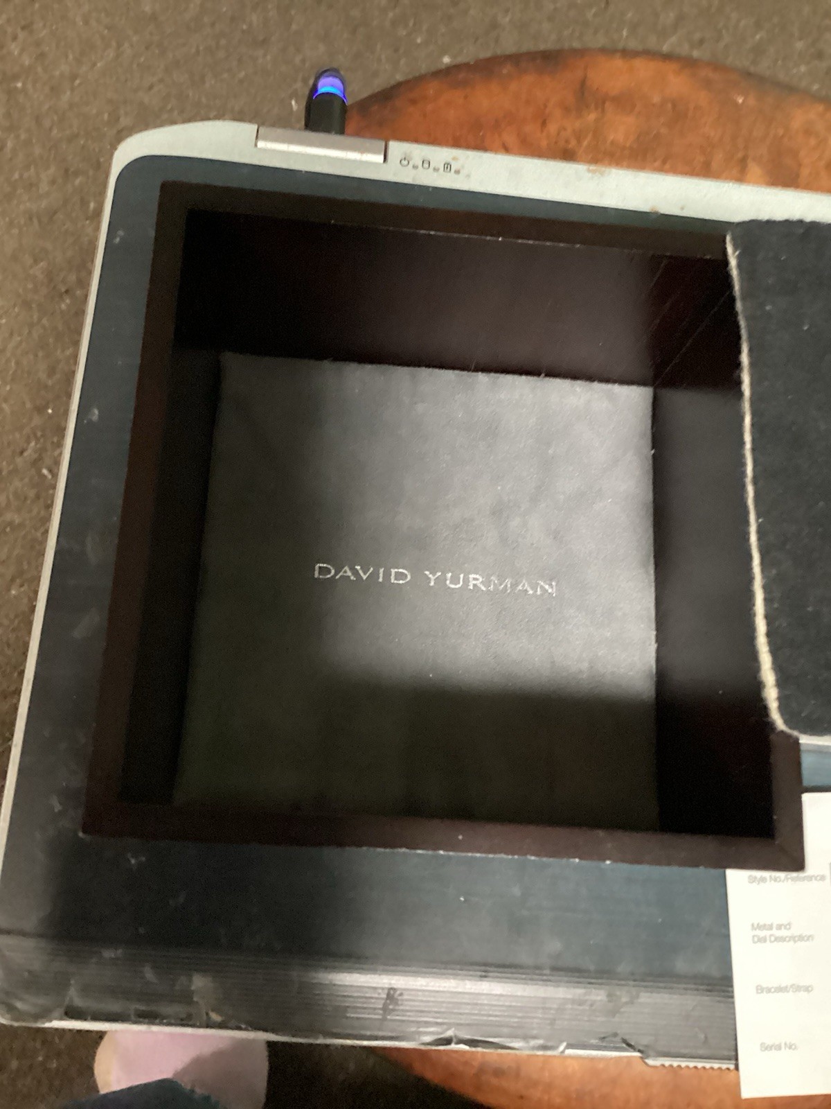 David Yurman Chronograph Stainless Steel Bracelet Men’s Watch