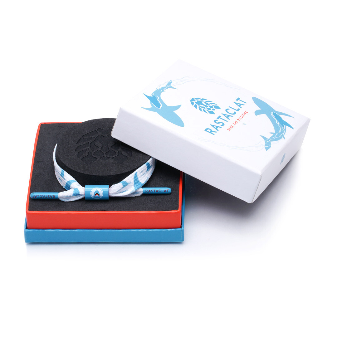 Brand New RASTACLAT Shark Bite 2.0 Shoelace Bracelet