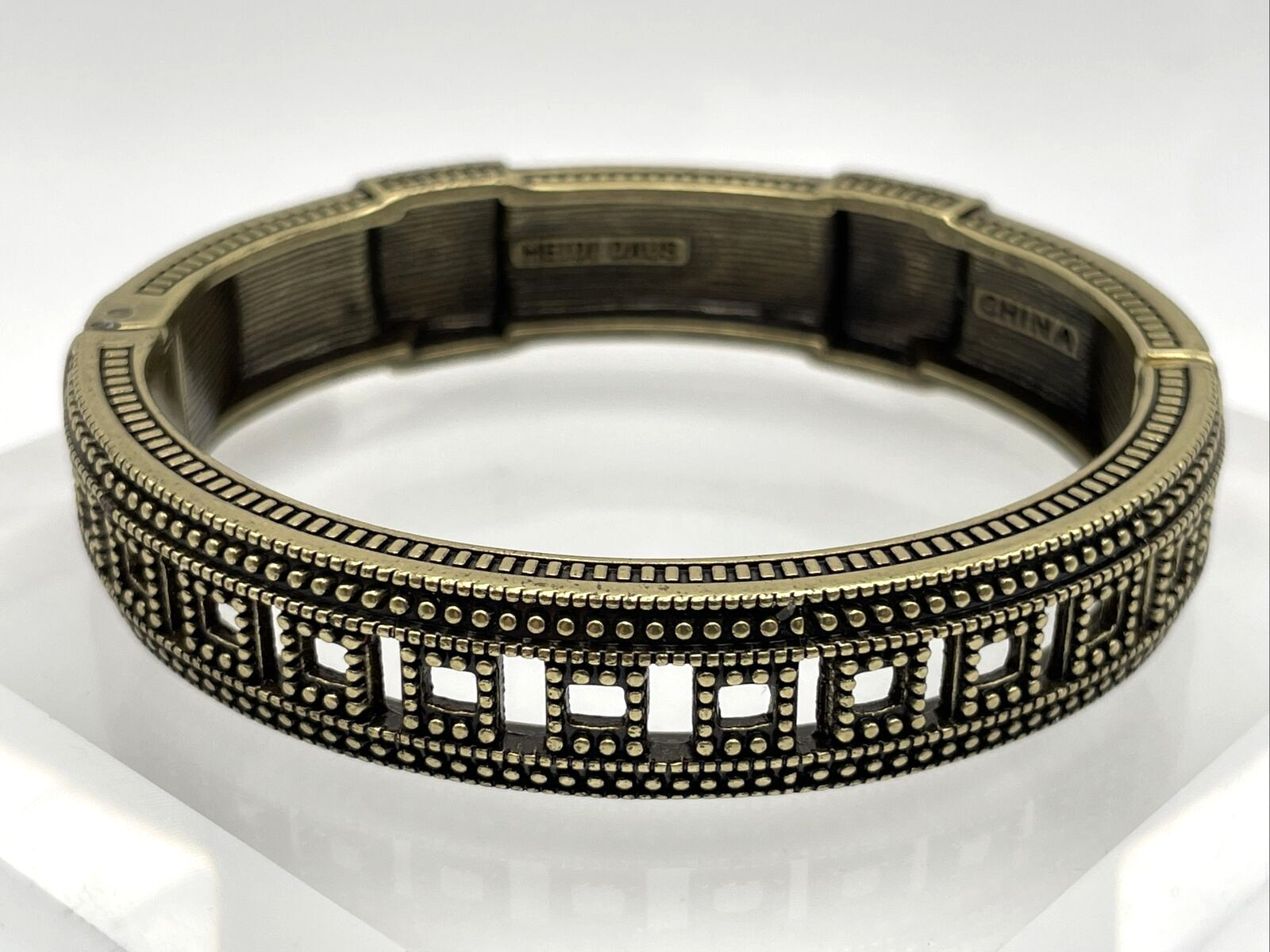 HEIDI DAUS “Everyday Elegance” Crystal Bracelet 2 Piece Set – Chrysolite – NIB