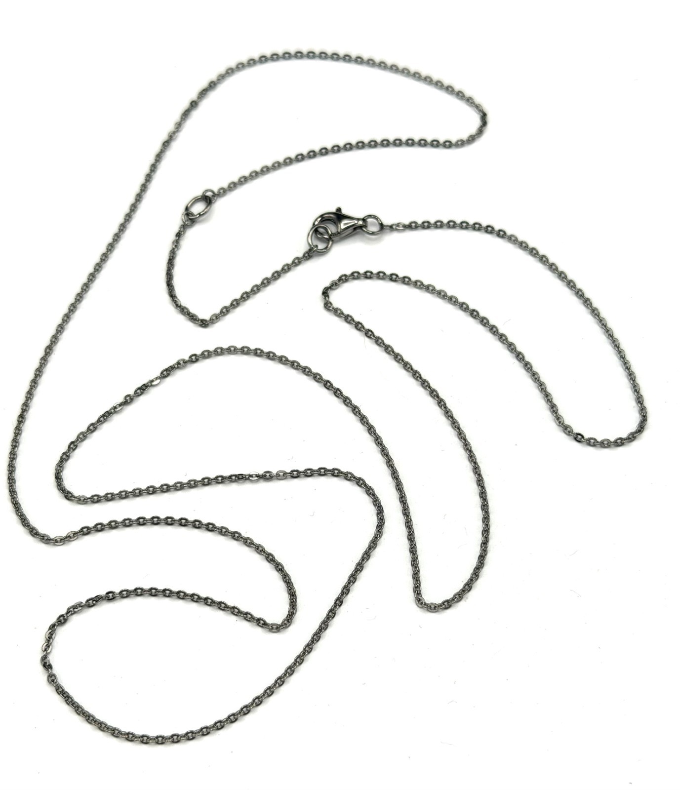 Kit Heath Ruthenium Over Sterling Silver Adjustable Chain Necklace 28–30” NWT