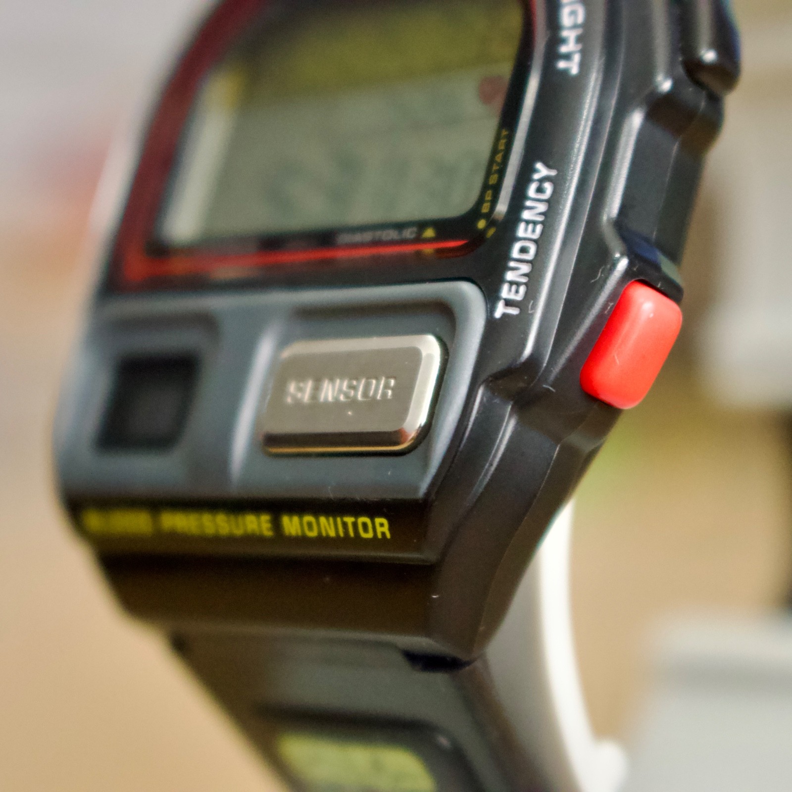 NOS Casio BP-100 1991 Blood Pressure Monitor Digital Wrist Watch 900 Japan Boxed
