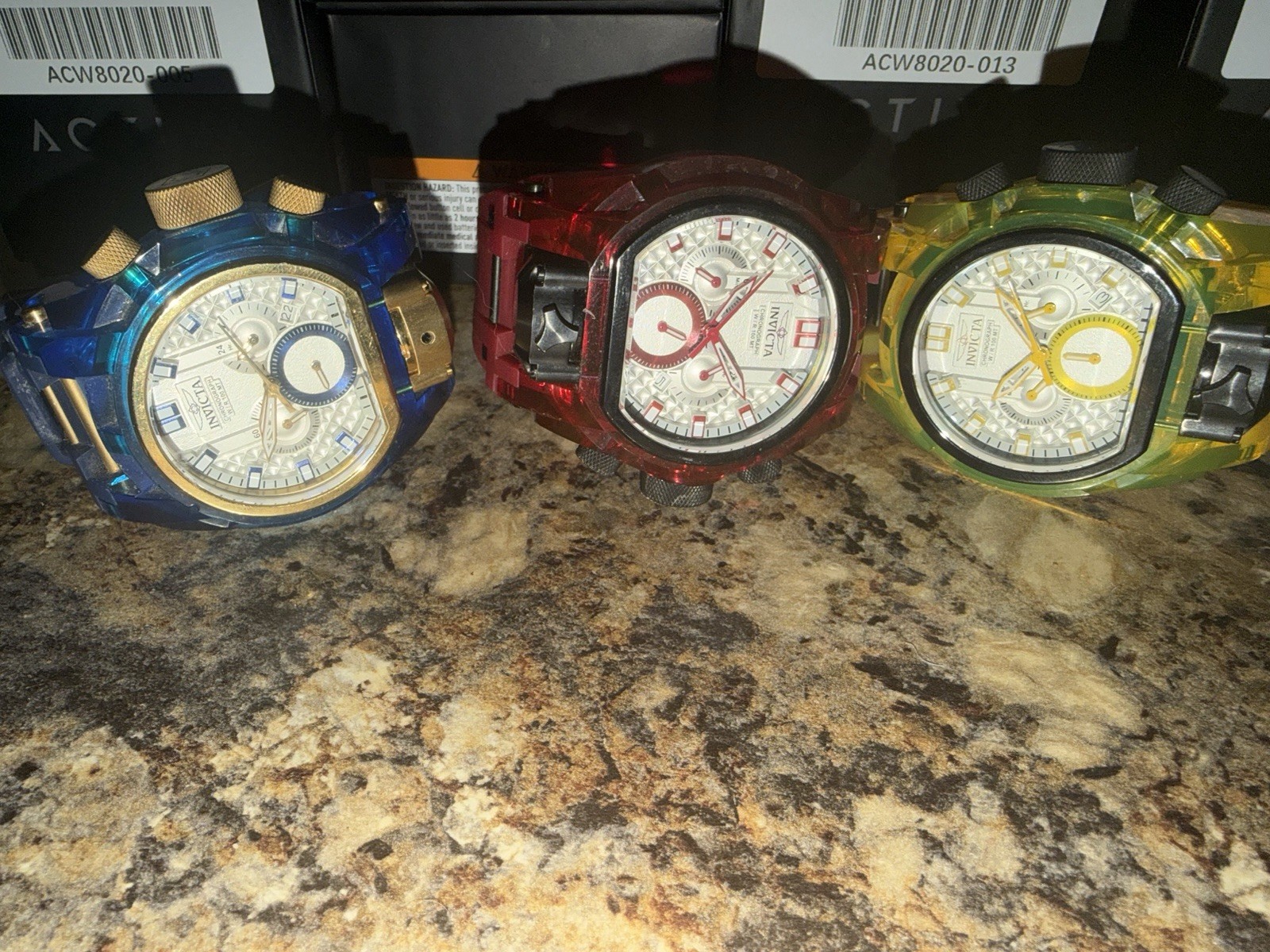 Invicta & Activa Unisex Watch Mixed Lot ACW8020-005 ACW8020-013