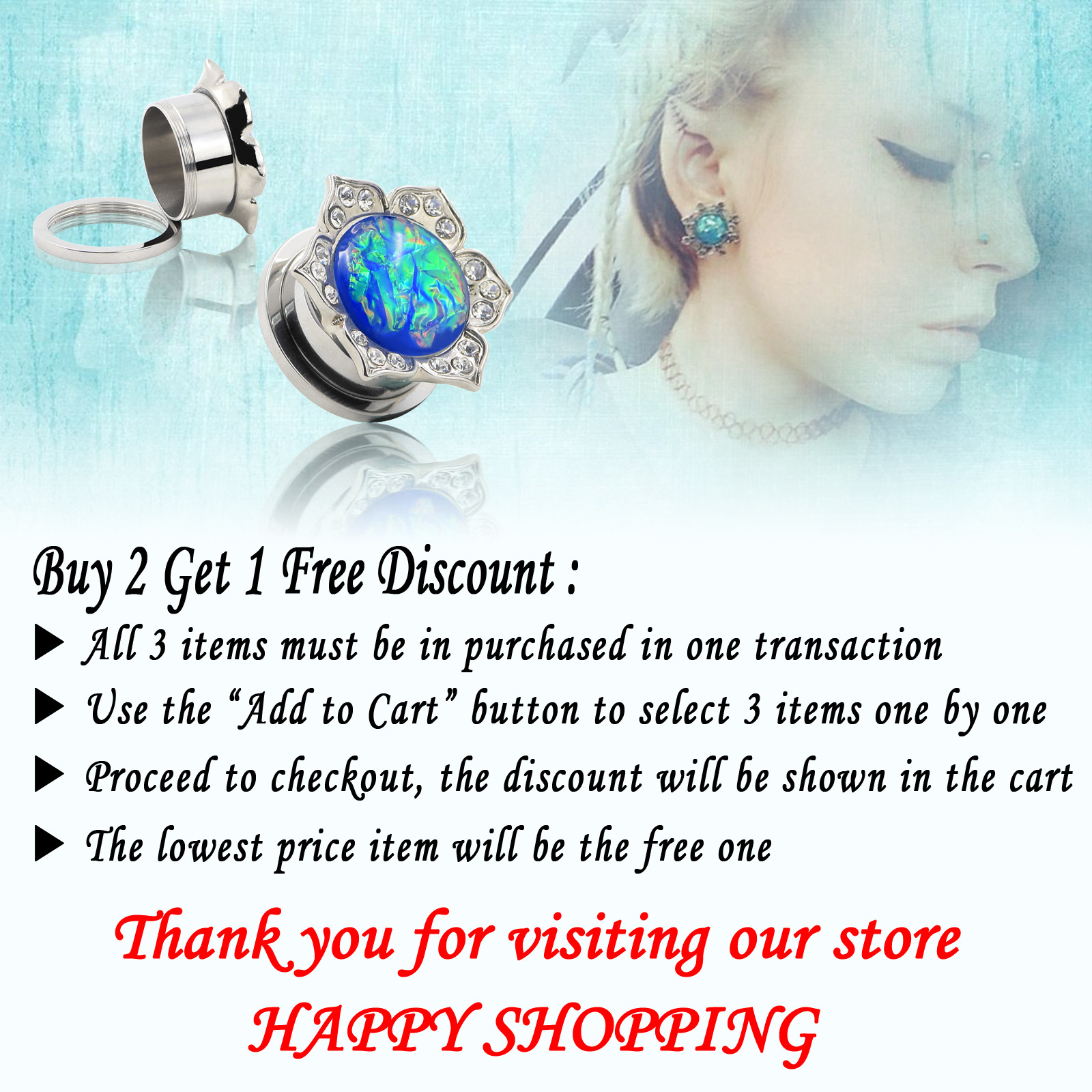 28PCS Ear Stretching Gauges Set Tapers Tunnels Plugs Kit 12G-00G Stainless Steel