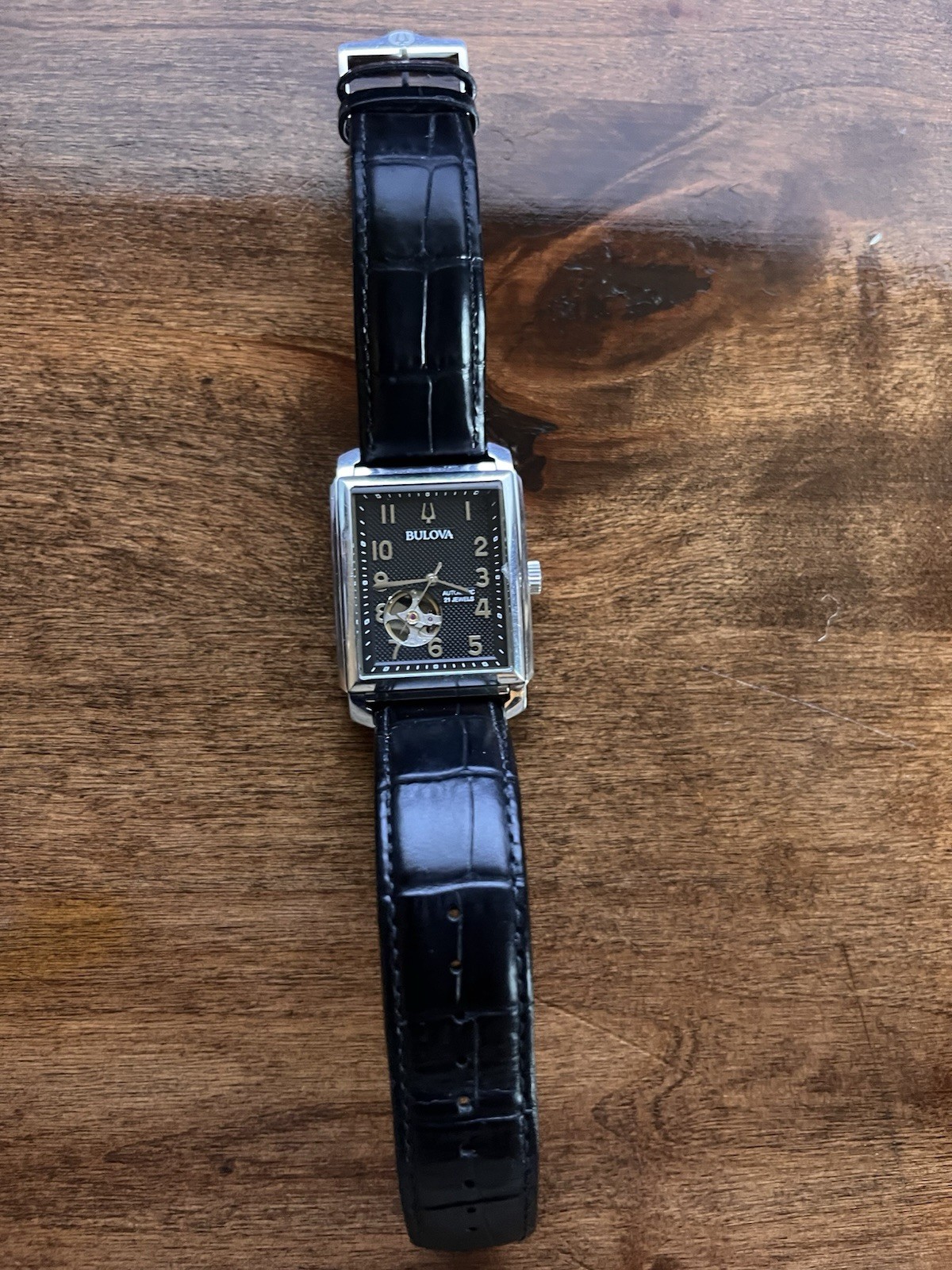 Bulova Sutton Automatic Watch 96A269 Unisex, Black Dial