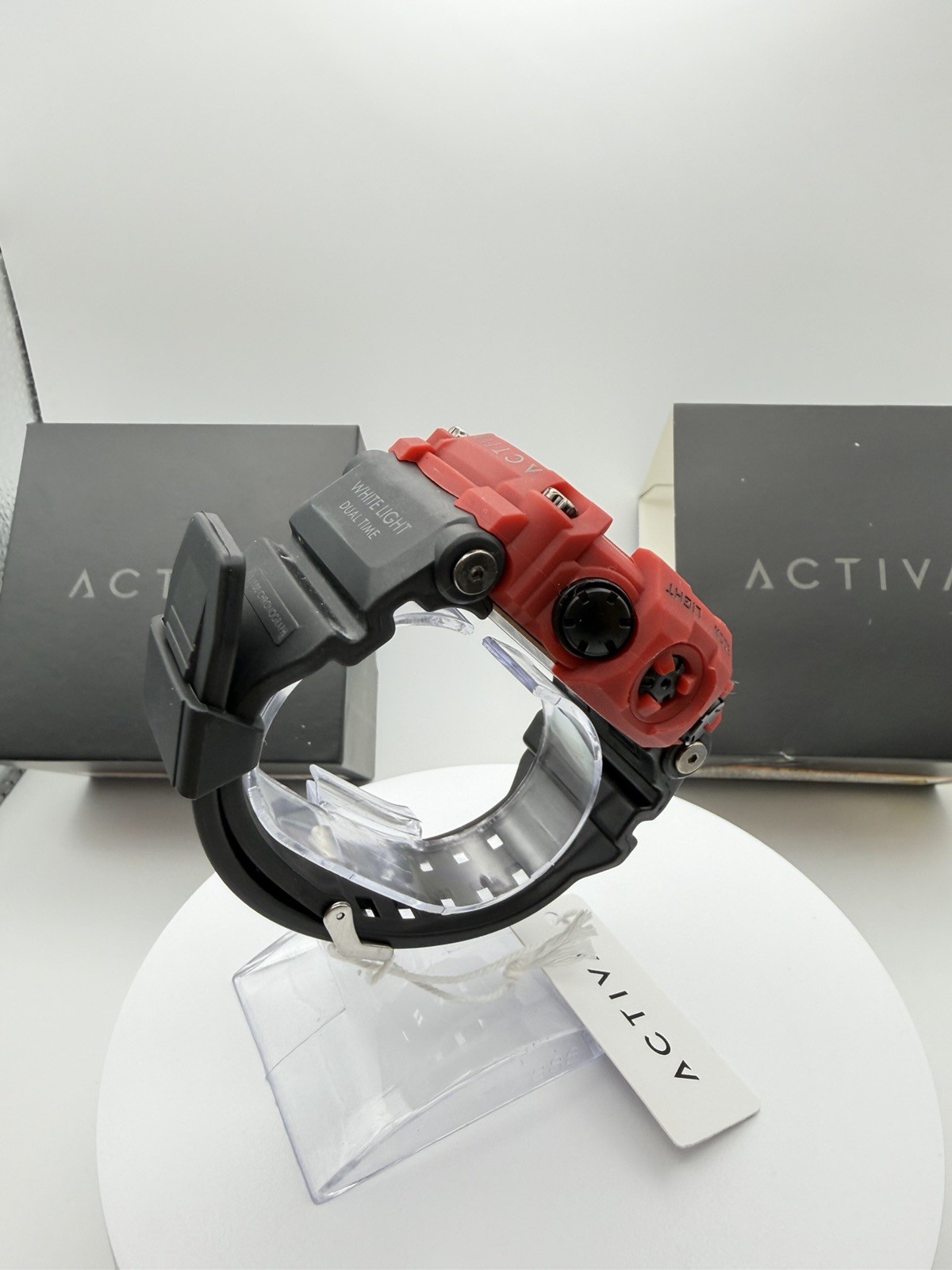 ACW1968-006 Activa Kadron x Invicta Digital Watch Men’s 53mm Black/Red