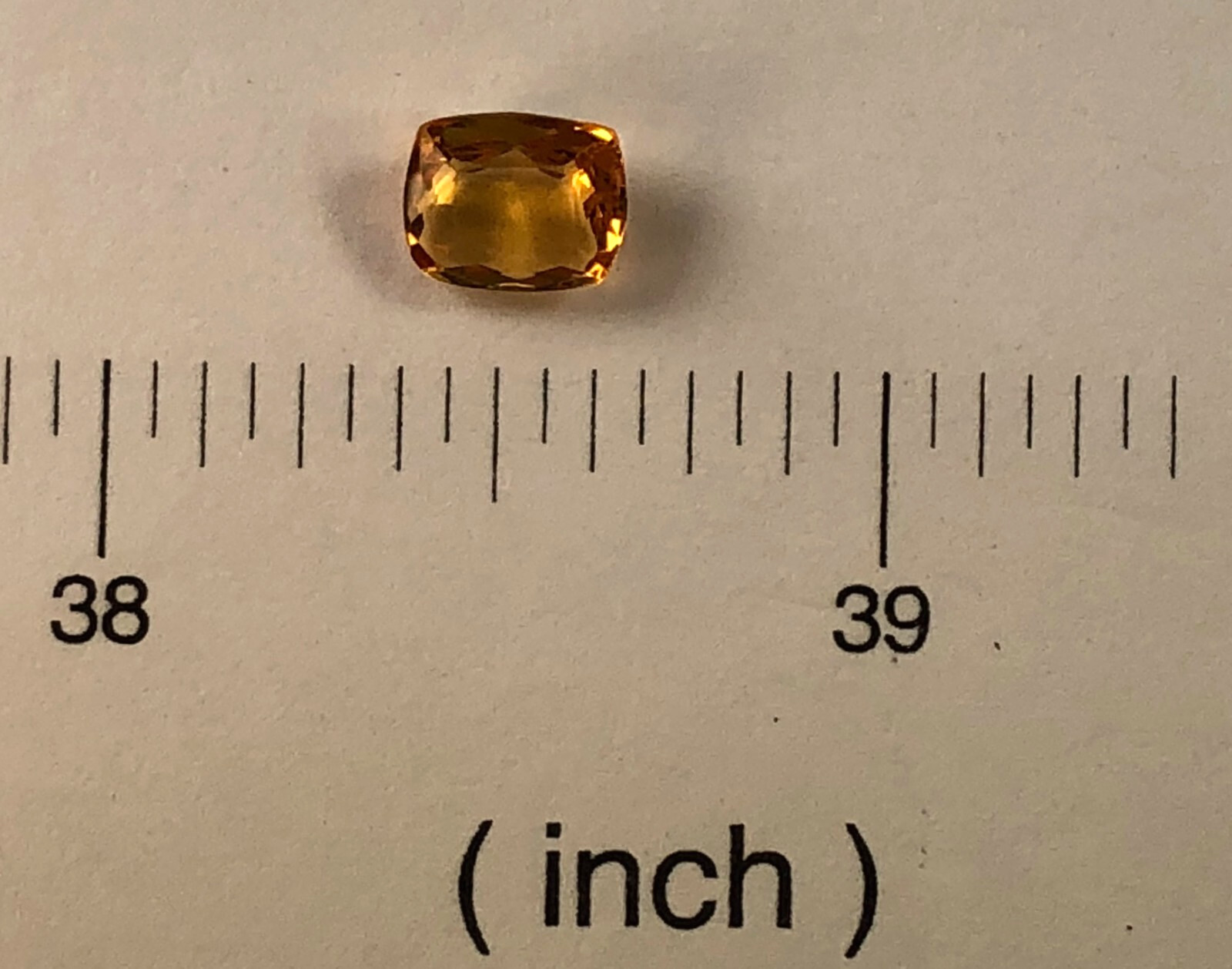 Brazilian Imperial Topaz 1.36 Ct. Clarity IF, Natural Rich Gold – I151