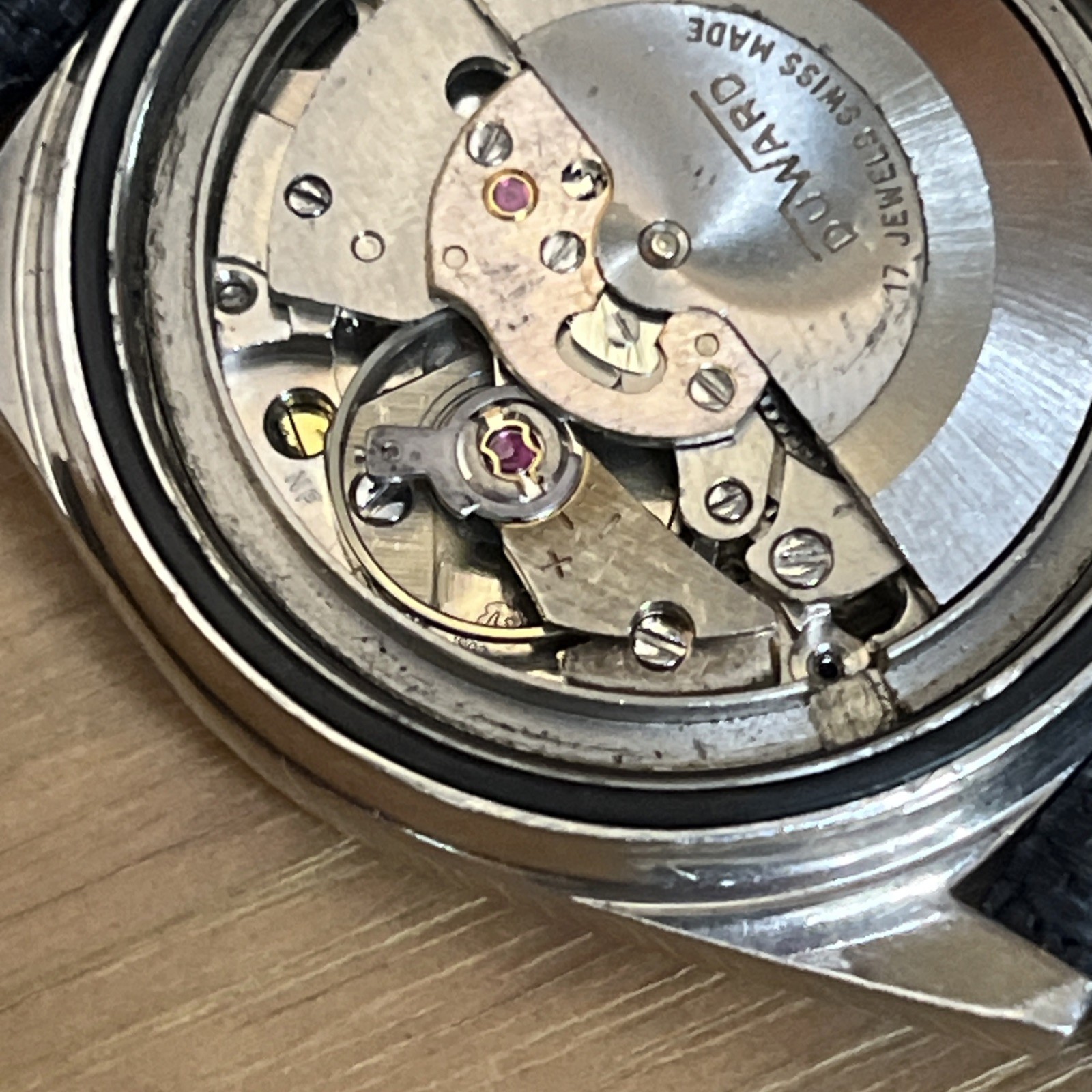 DuWard Aquaastar Diver Super Compressor Date Ref. 1903 7-68 Vintage Skin Diver