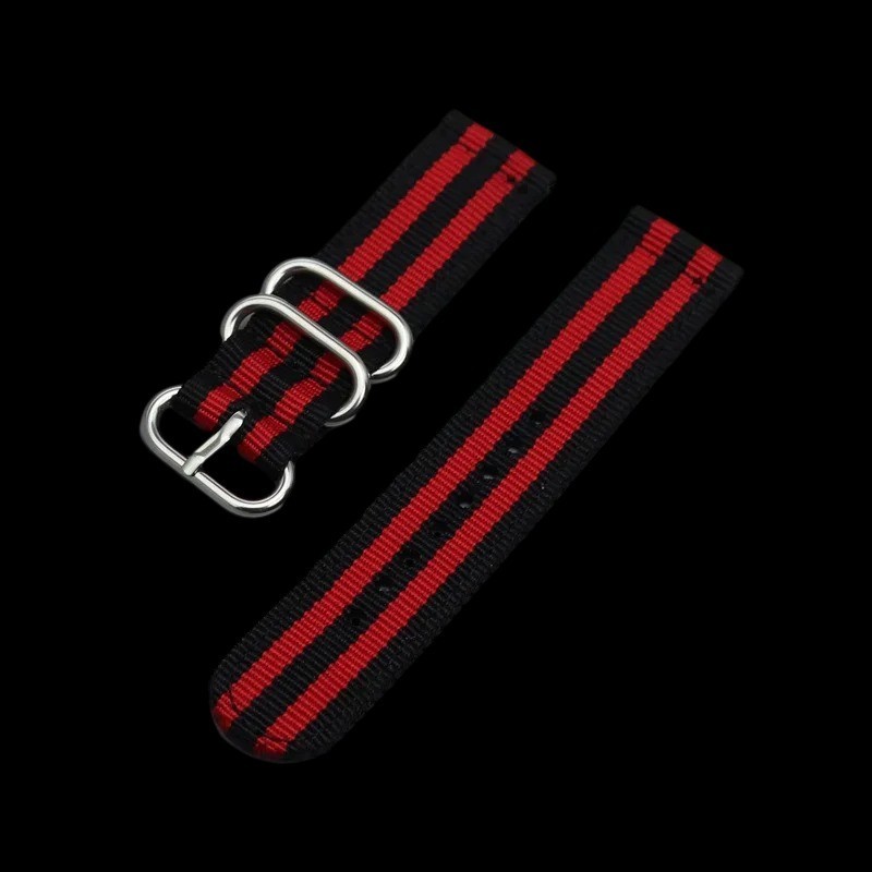 18mm 20mm 22mm 24mm Ballistic Durable Military Nylon Wrist Watch Band Strap