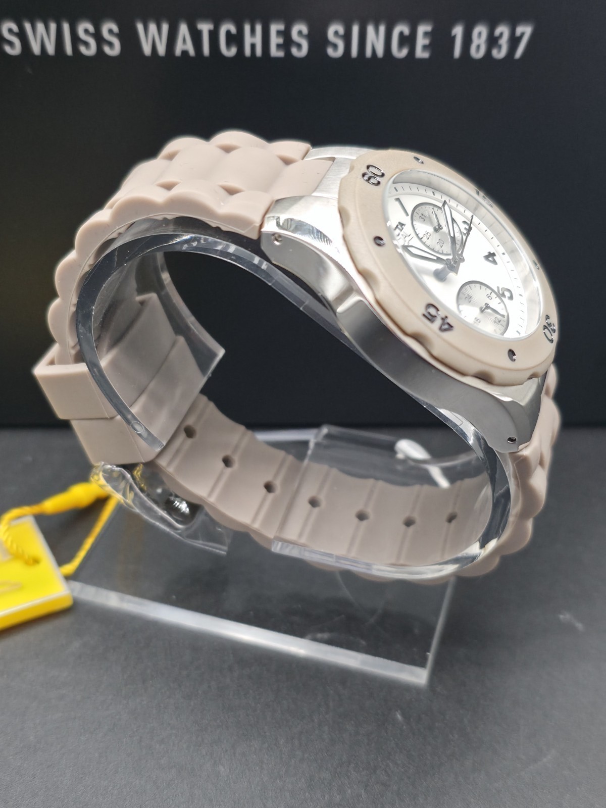 Invicta Women’s Angel Lady 38mm Quartz Silicone Flame Fusion Watch 18794