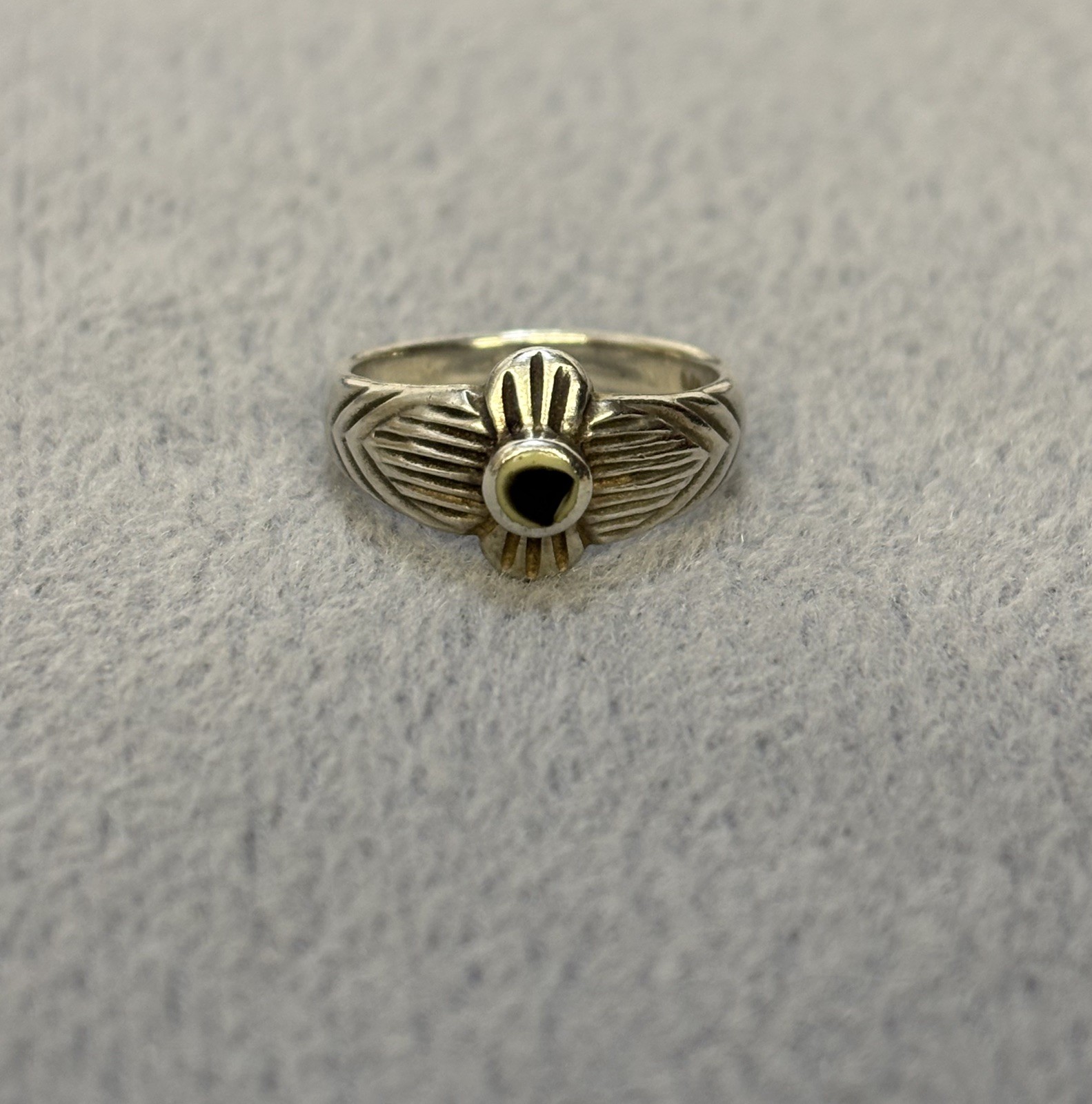 Size 3.25 Vintage Ring Sterling Silver