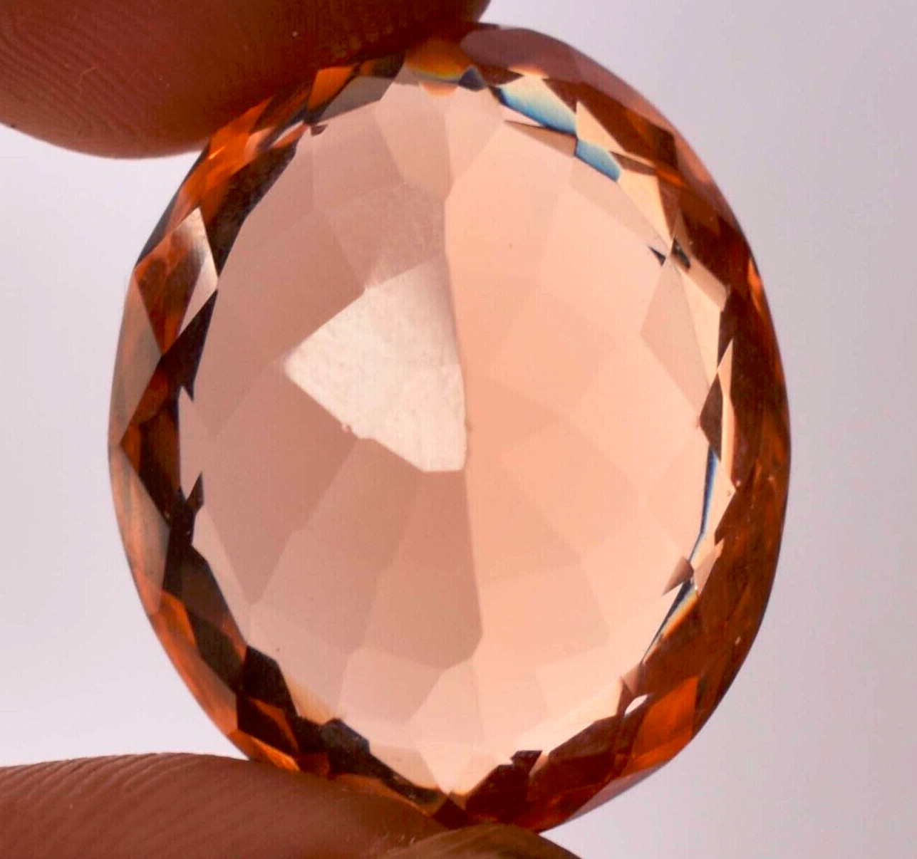 Large Imperial Topaz 92.55 Ct. Oval Cut Loose Gemstone For Ring Pendant Bracelet