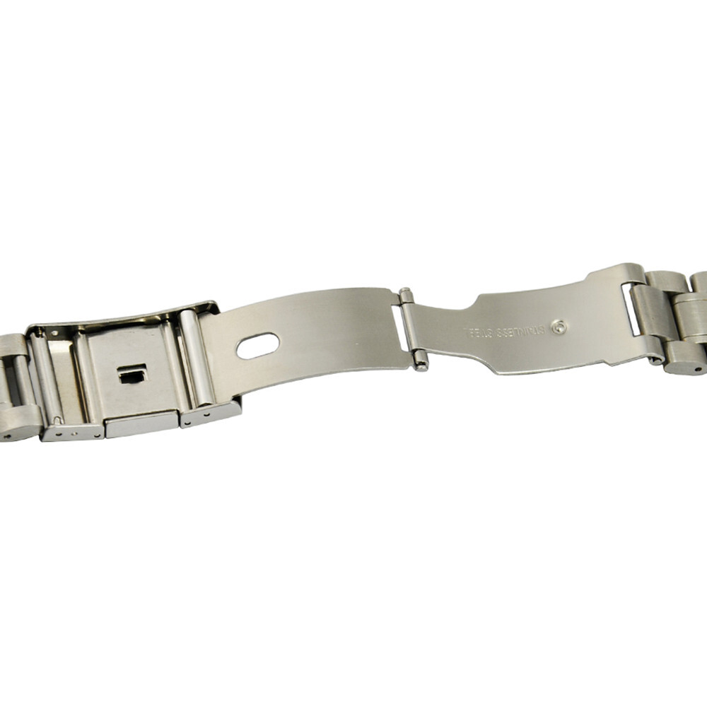 316L Pure Solid Stainless Steel Watch Strap Band 14 16 18 19 20 21 22 24 26mm