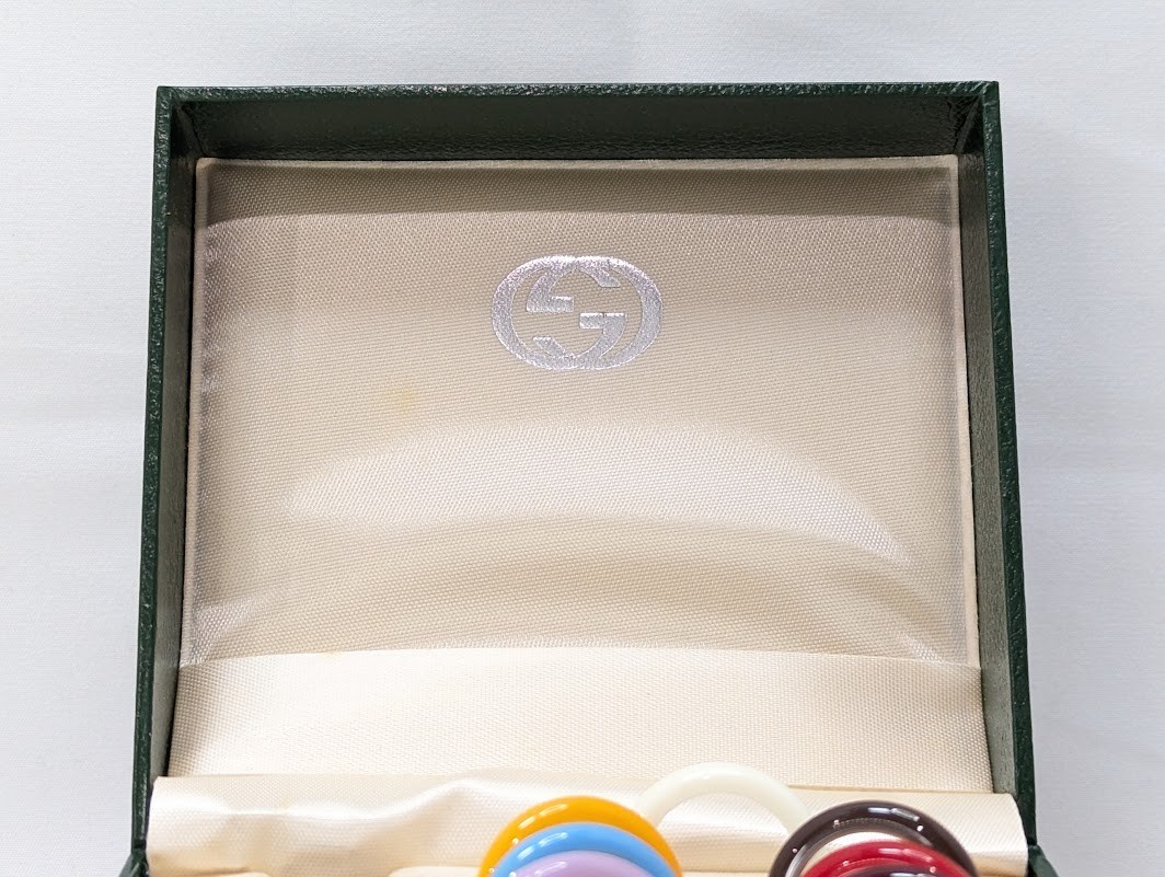 GUCCI Change Bezel 11/12.2 Watch Quartz Gold BOXED Women’s Working Authentic