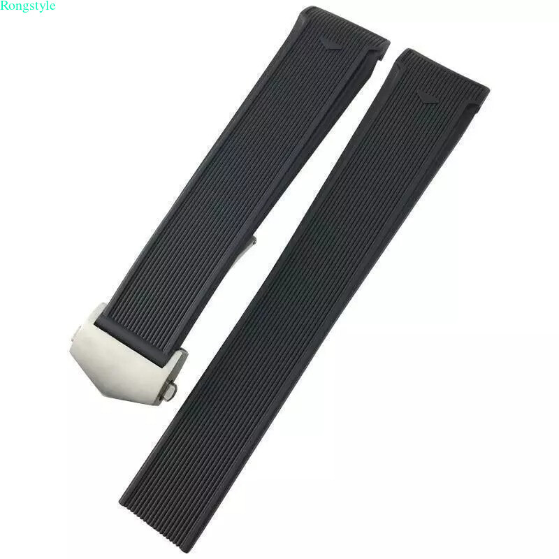 Rubber Silicone Band Strap For Tag Heuer CARRERA AQUARACER Series Watch 20/22mm