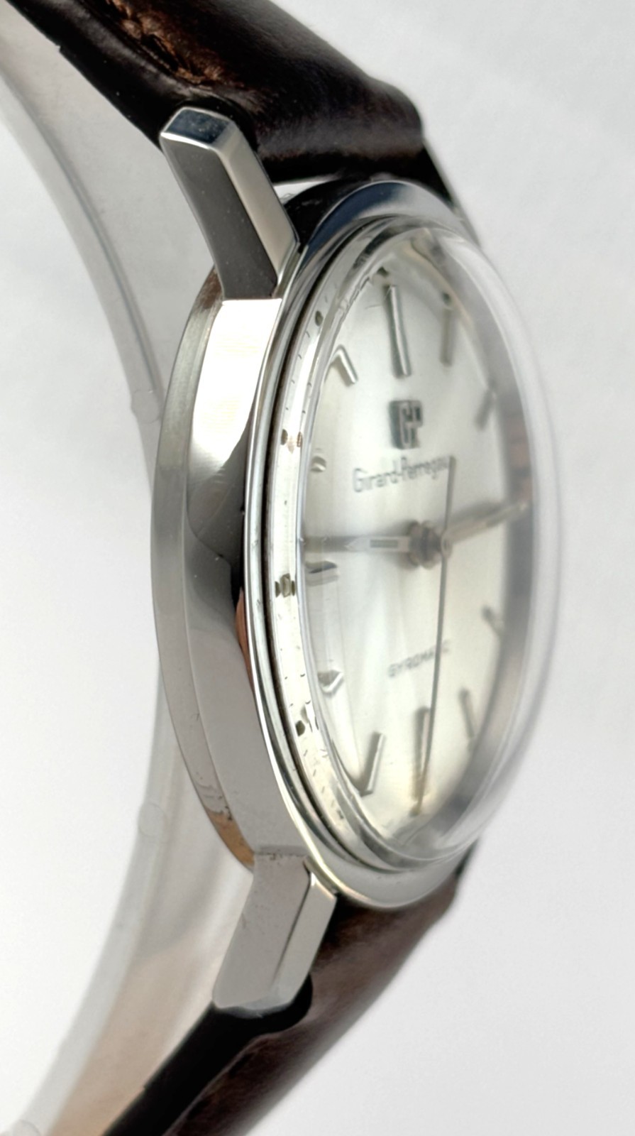 Vintage Girard-Perregaux Gyromatic Stainless Steel Auto Mens Watch 17J 1970