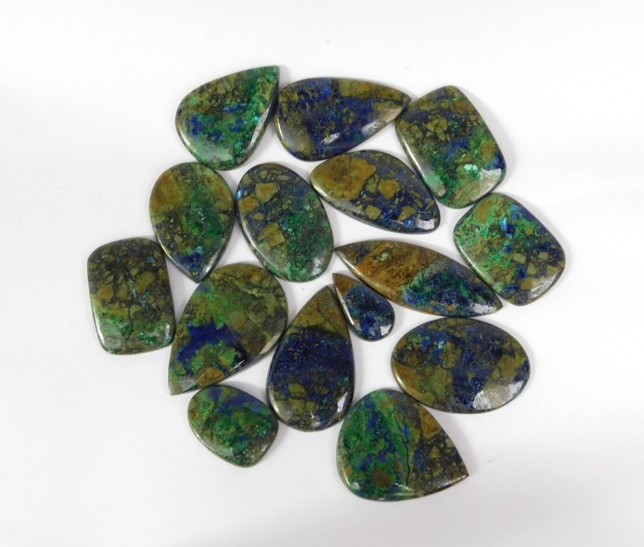 Fancy Shattuckite Cabochon Gemstone For Making Jewelry Wholesale Lot 71334