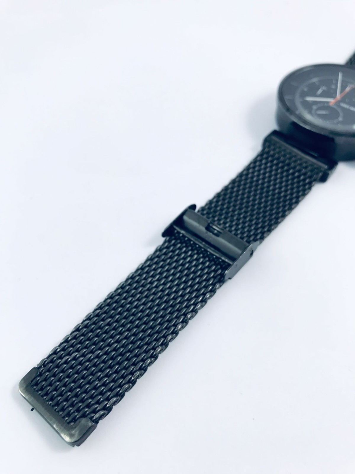 ISSEY MIYAKE VK67-0010 42MM BLACK QUARTZ WATCH ON MESH BAND