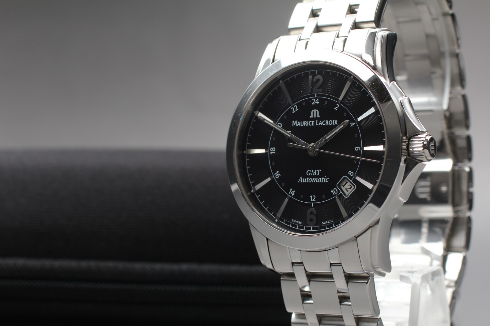 MAURICE LACROIX Pontos PT6068 Men’s Automatic Watch 40mm GMT
