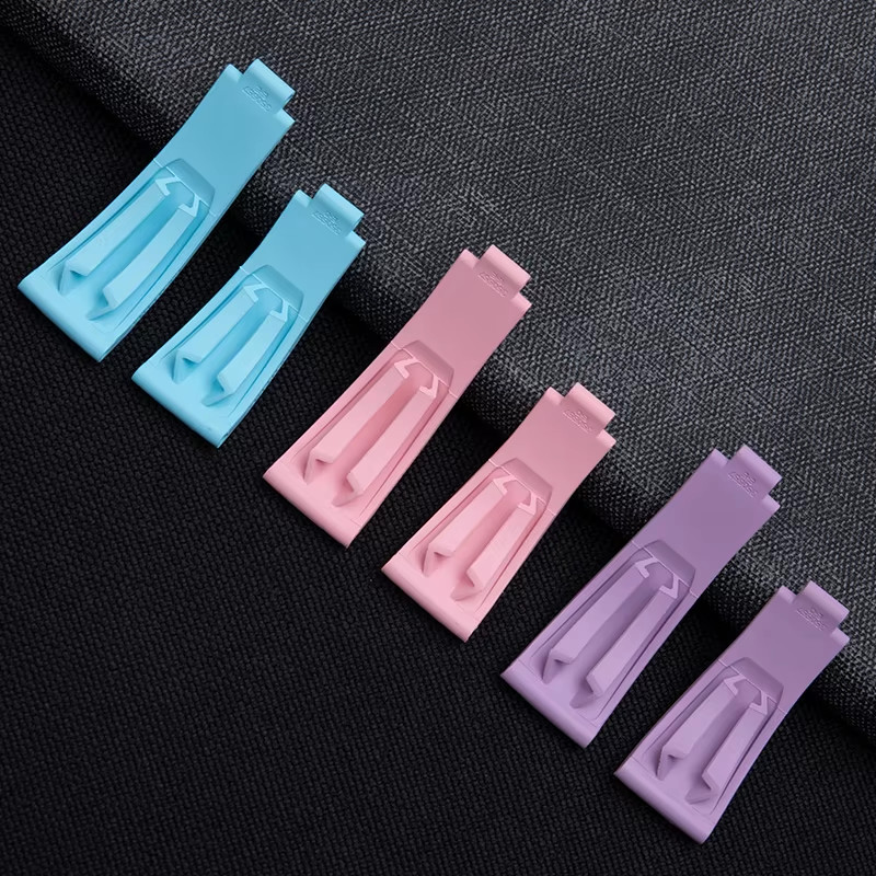 18mm FKM Rubber Strap Watch Band Fits Rolex Yacht Master 37mm 268655
