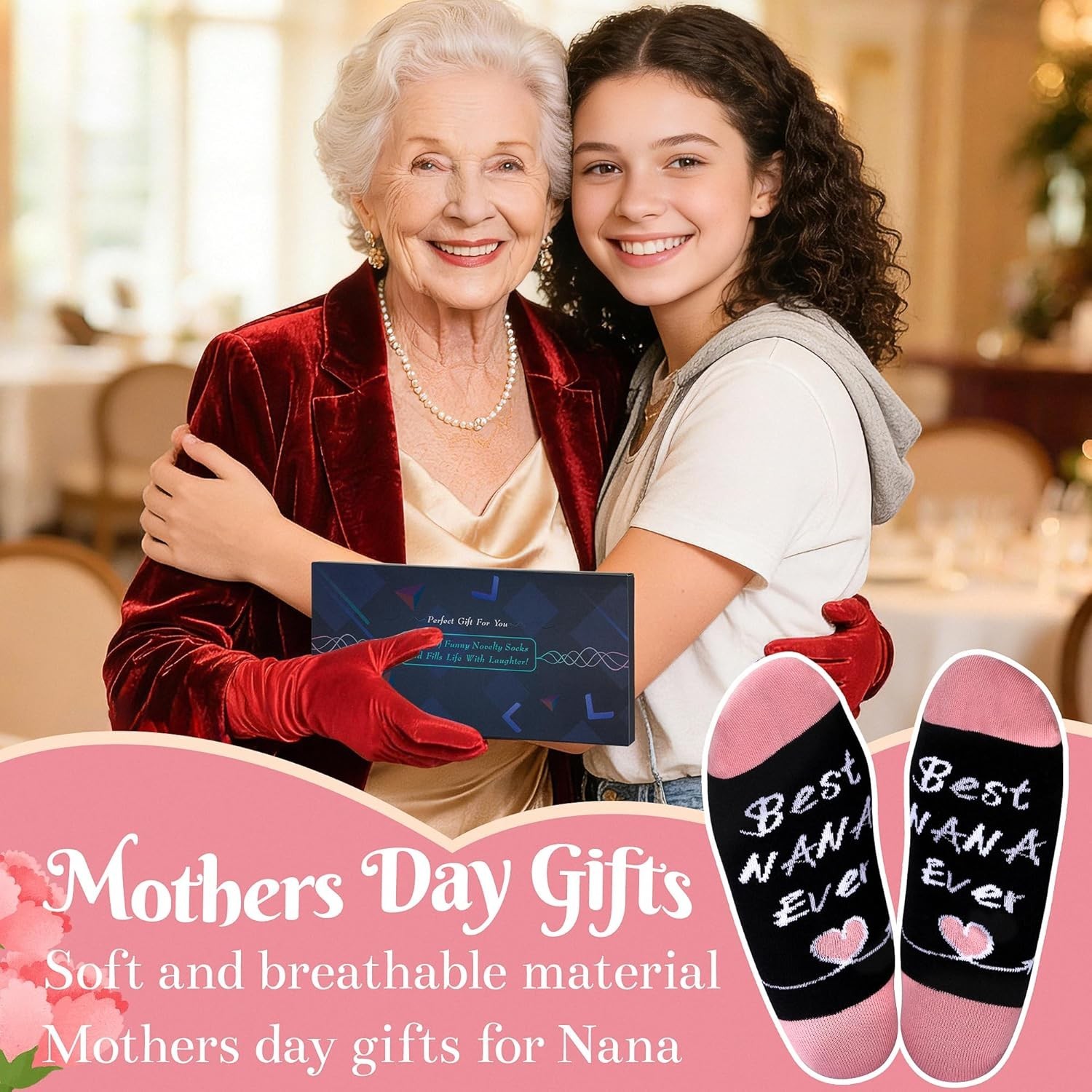 Funny Socks for Nana: Best Gift for Any Occasion – Birthday or Mother’s Day