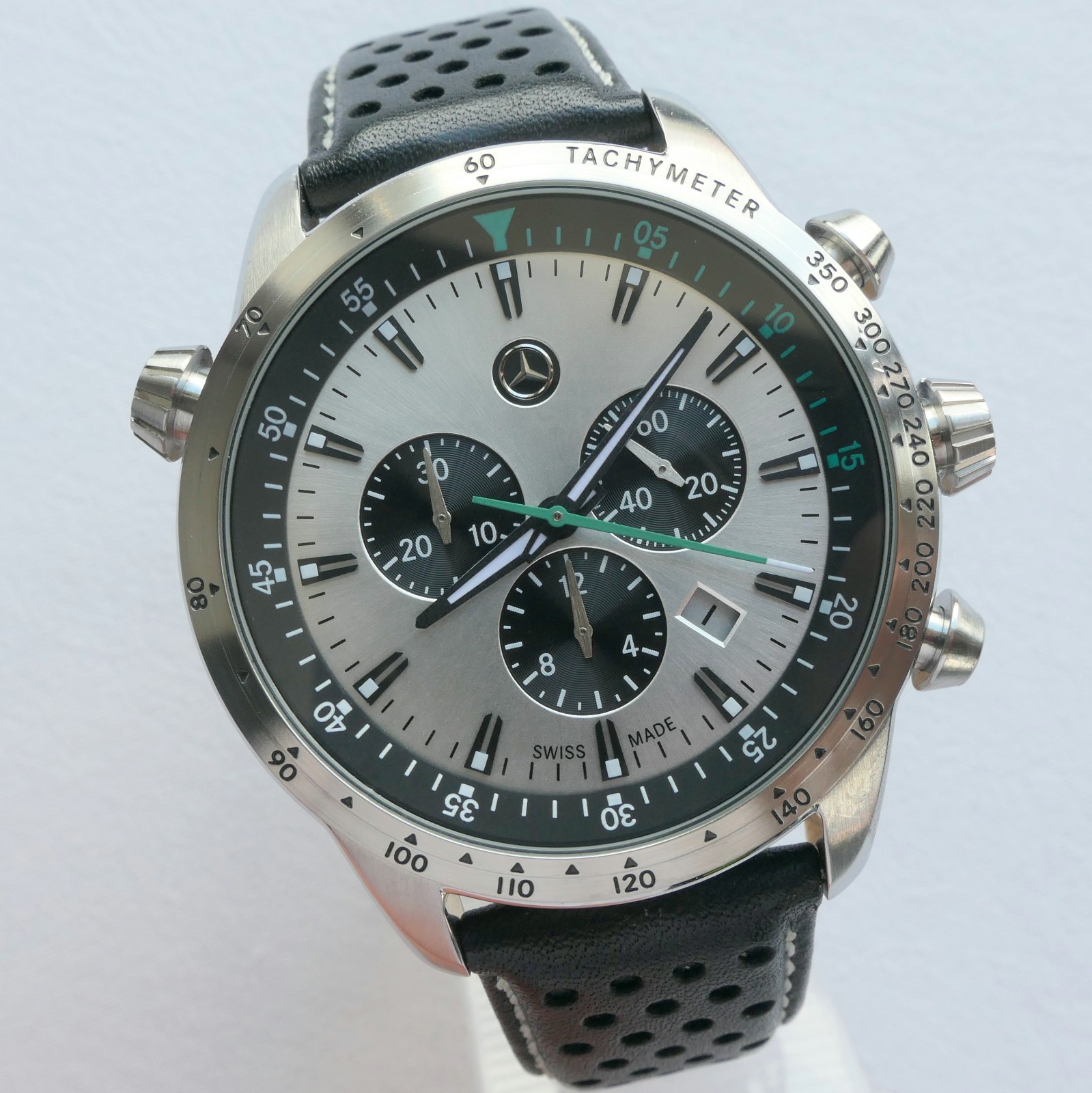Mercedes Benz AMG DTM Motorsport Petronas Racing Car Accessory Chronograph Watch