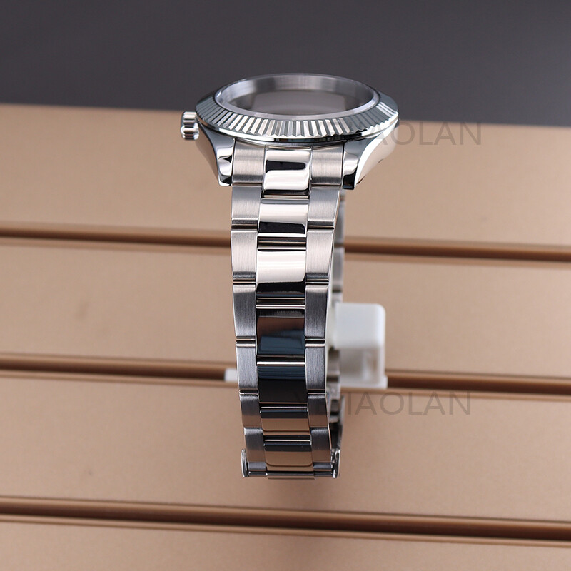36mm/40mm Sterile Watch Cases strap Sapphire Glass Fit NH35 NH36 NH38 Movement