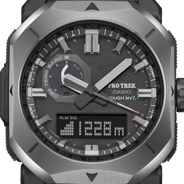 CASIO PRO TREK PRW-6900YB-3JF Climber Line Triple Sensor Fire-Resistant Band