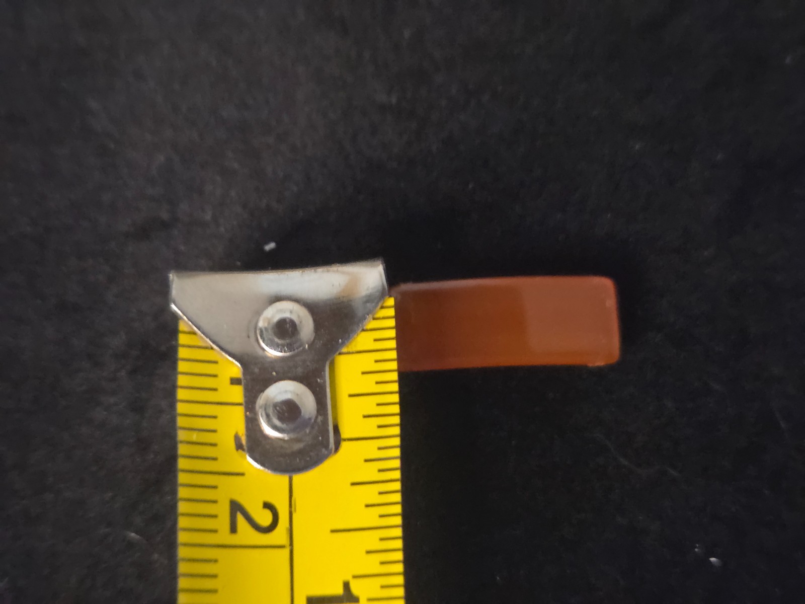 Vintage Orange Carnelian Agate Cabochon Rectangle Stone Panels lot of 6