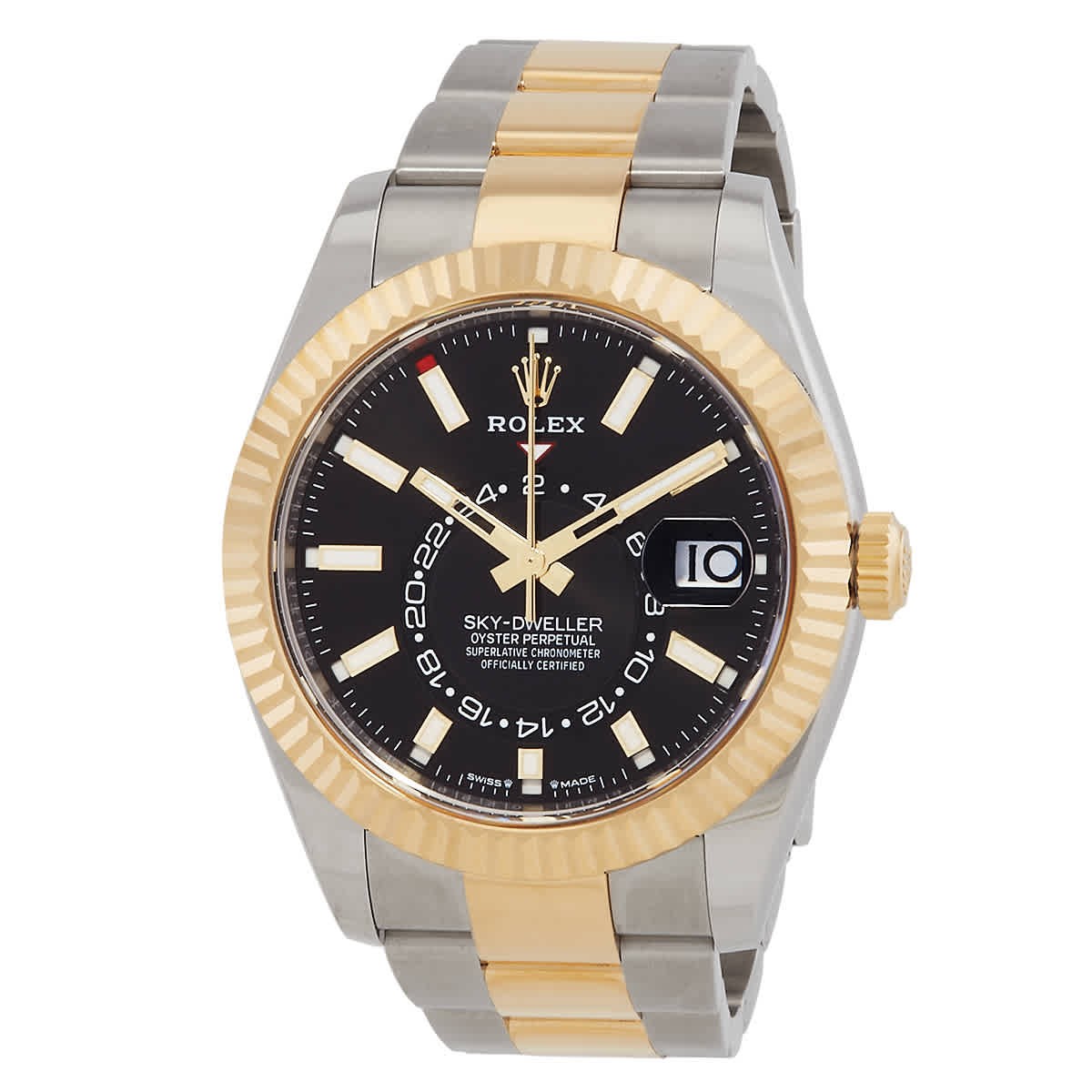 Rolex Sky-Dweller GMT Automatic Chronometer Black Dial Men’s Watch 336933-0003