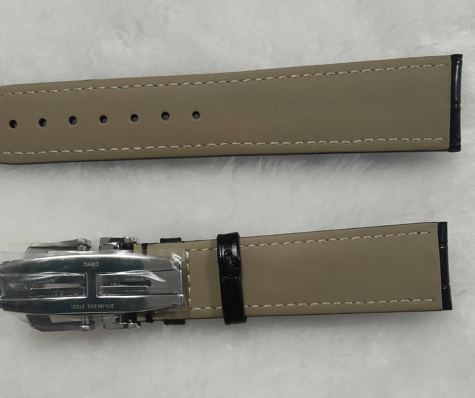 14 16 17 18 19 20mm Leather Watch Band Strap Fits Jaeger LeCoultre Watch