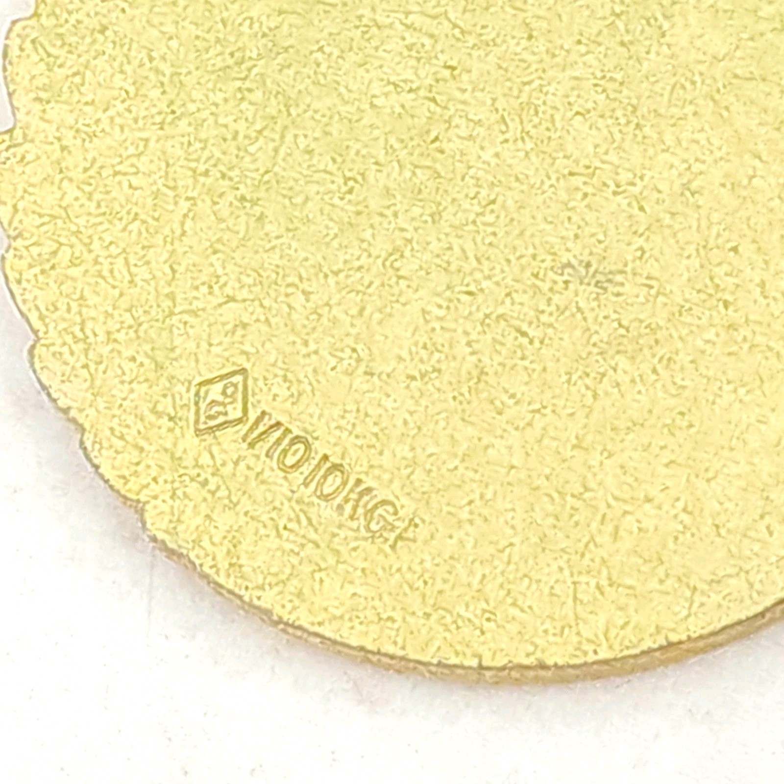 Nasson College 10k Gold Filled Pendant Commemorative Medal 50 Years 1935 Alumnus