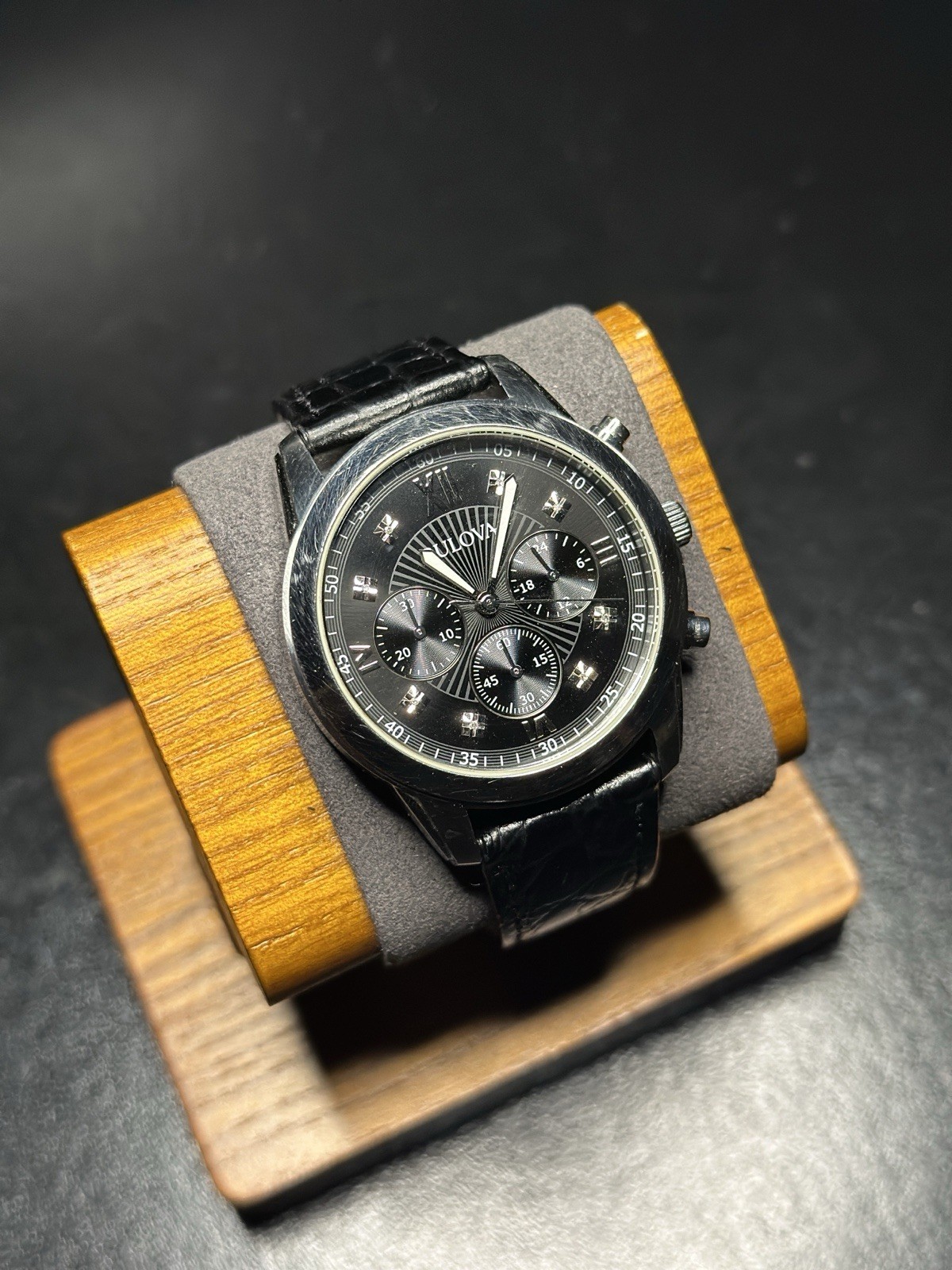 Bulova Men’s Chronograph Model ( 96D134 ) 39mm. New Battery Running