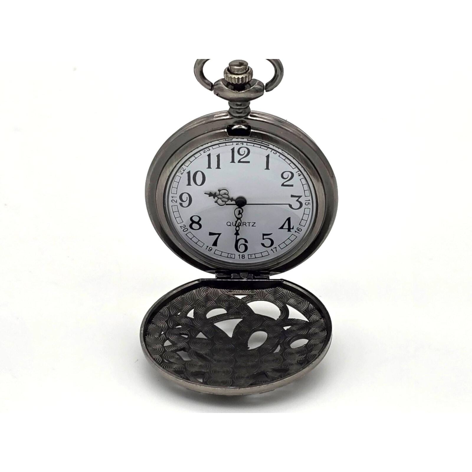 Octopus Pocket Watch – Nautical Charm, Sea Creature Kraken Gift Squid Sailor