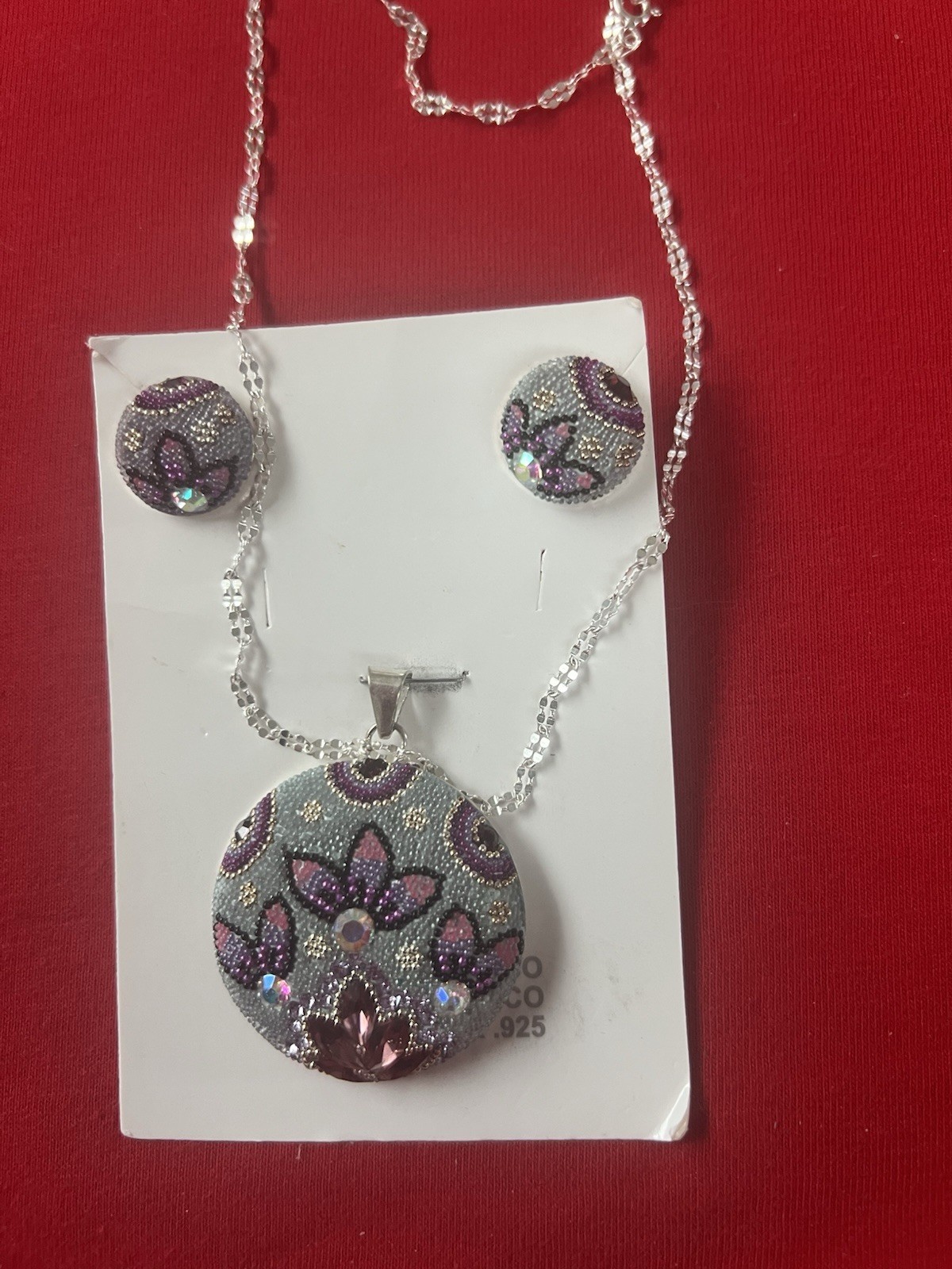 Plata Cadena Y Set