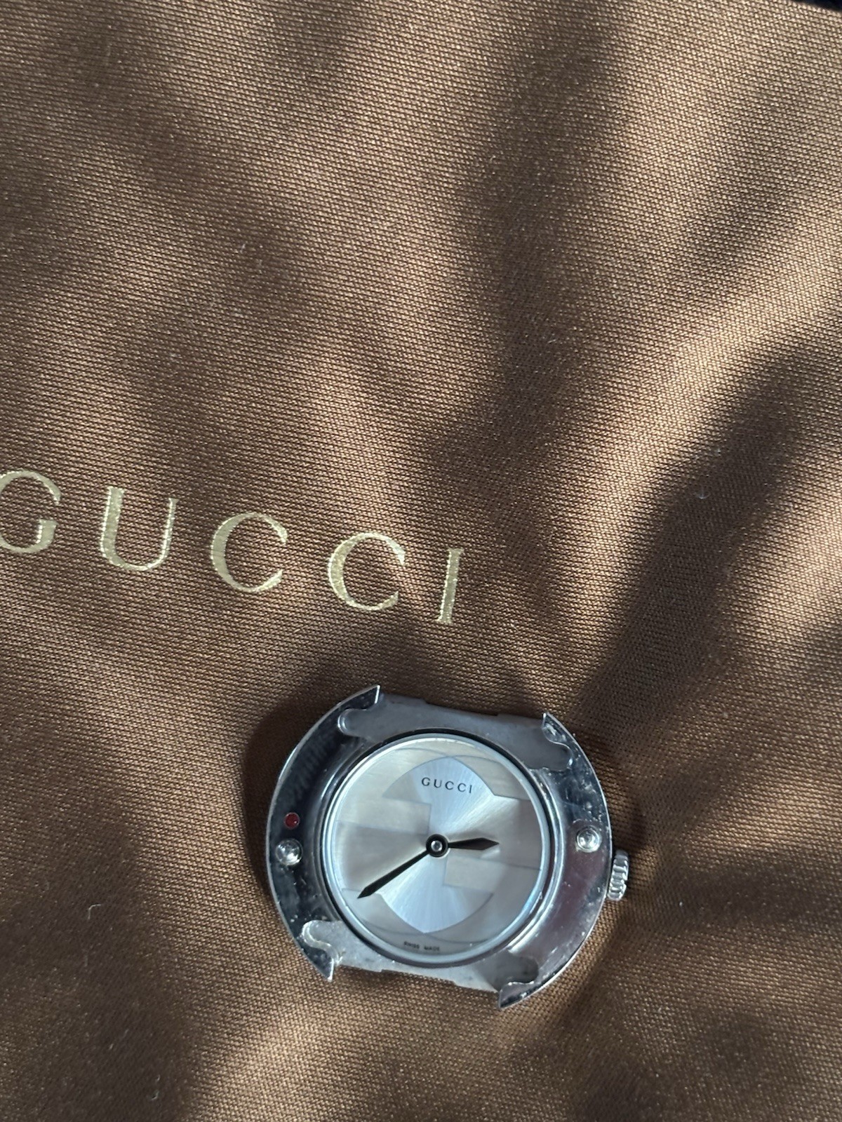 Gucci U-Play 129.5 ladies watch with 3 X stunning straps/bezels, In original box