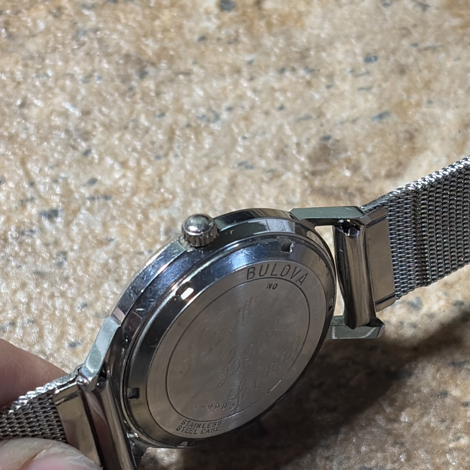 Vtg BULOVA Sea King Men’s Automatic 11 ANACD Watch Date Blue dial (Repair) READ