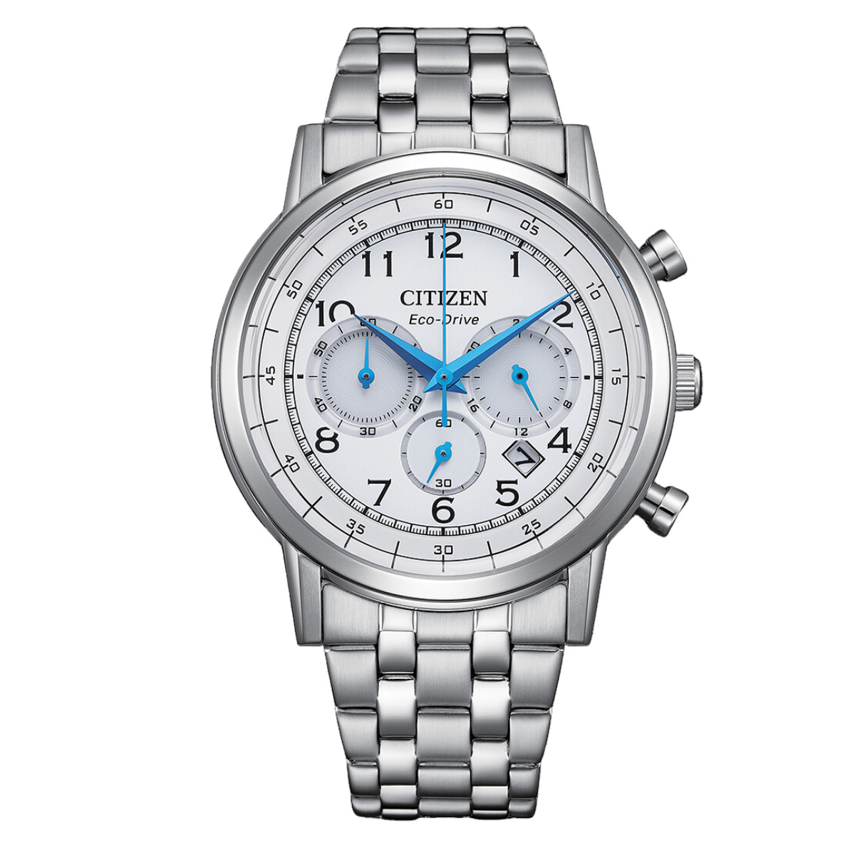 Citizen Men’s Classic 42mm Eco-Drive Solar Quartz Watch CA4630-53A