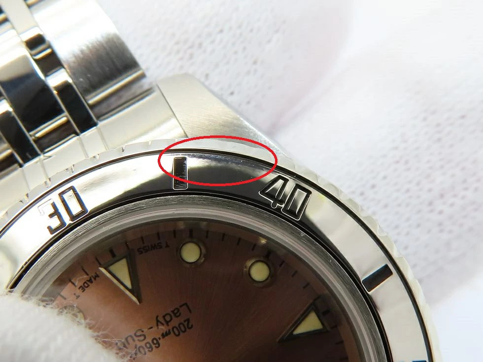 Tudor 96090 Princess Date Ladies Sub 27mm Automatic Used #033