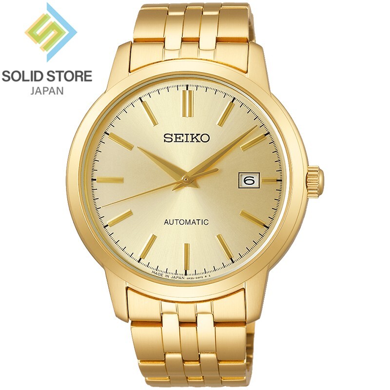 SEIKO SELECTION SCVE062 S series Mechanical Automatic Watch All Gold 41.2mm