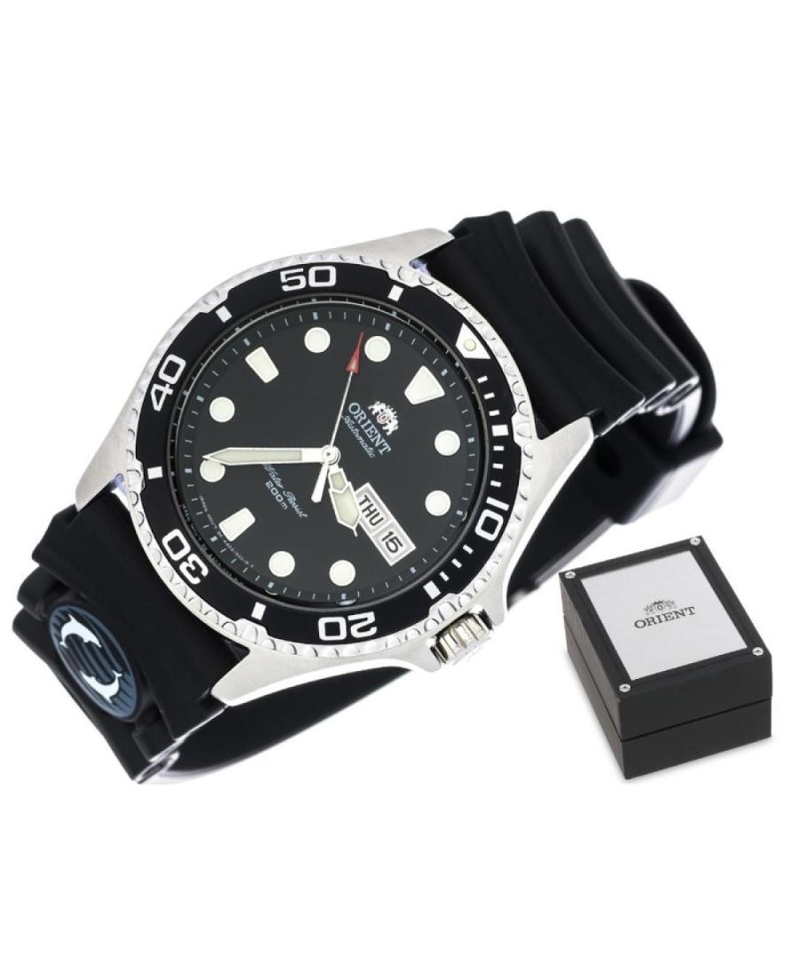 ORIENT Men Analog Automatic Casual Watch Classic Dress Black Dial Waterproof Rou