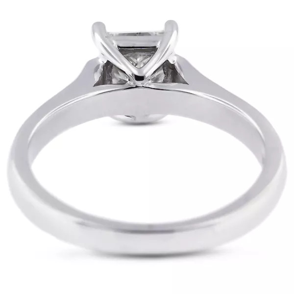 Solitaire Engagement Ring 14K Gold 3.05 Carat Princess Lab-Grown Diamond G VS1