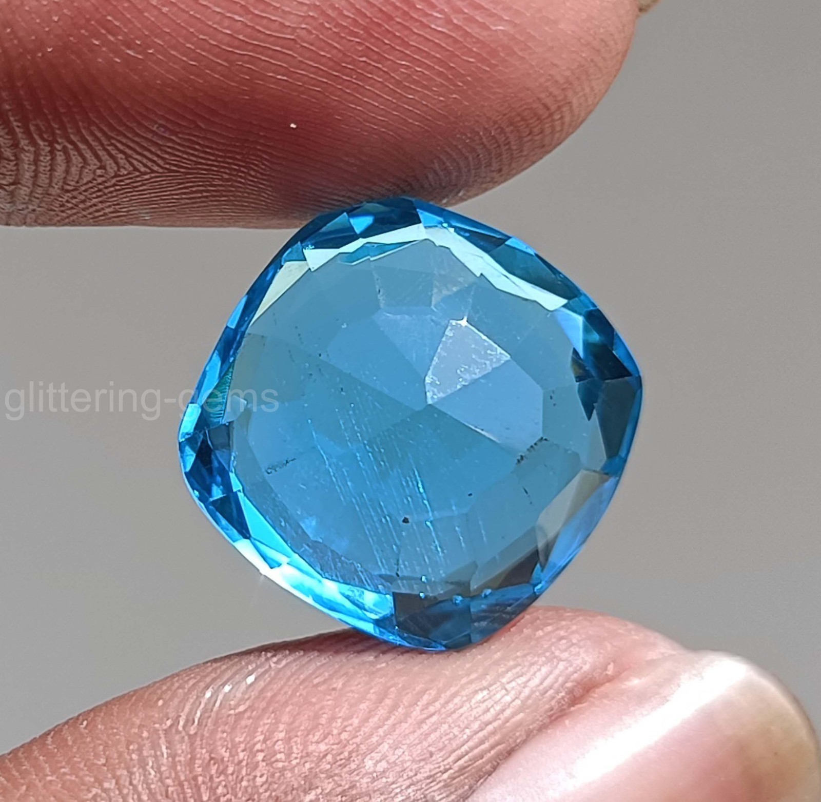 From Mine to Masterpiece – 13.60 Ct Cushion Cut Certified Natural Sapphire 5SDQ