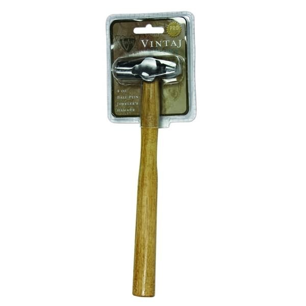 Vintaj 4oz Jewelers Ball Pein Hammer 9.5in 55131 Ball Peen for Jewelry or Crafts