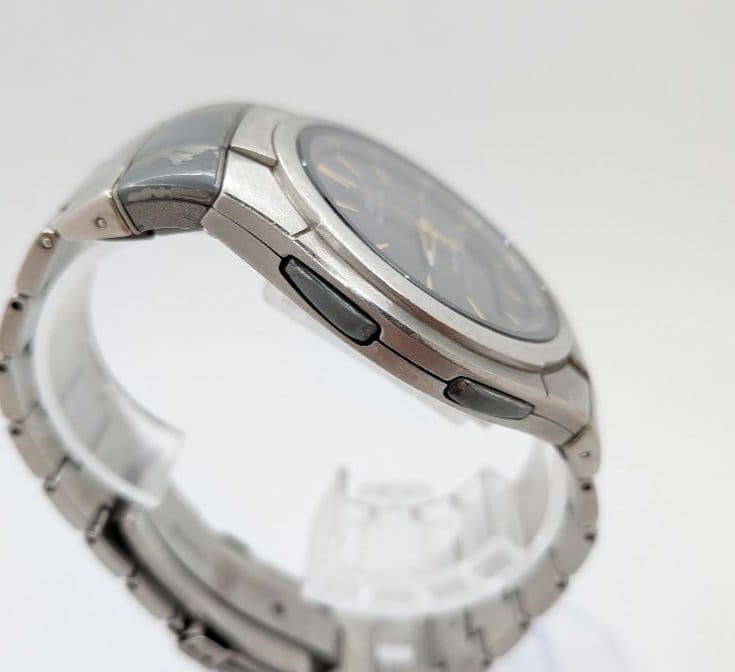 CASIO WAVE CEPTOR WVH-100TJ Analog-Digital Radio-Controlled Solar Watch 【USED】